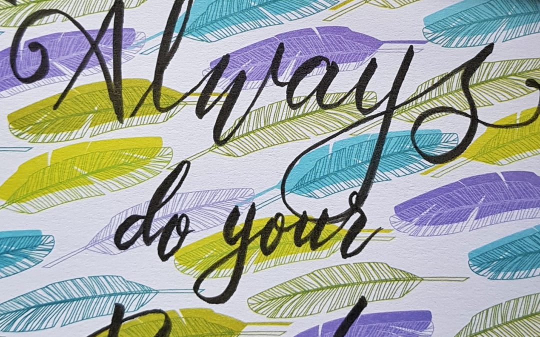 Artist Edition: Calligraphy with Watercolors